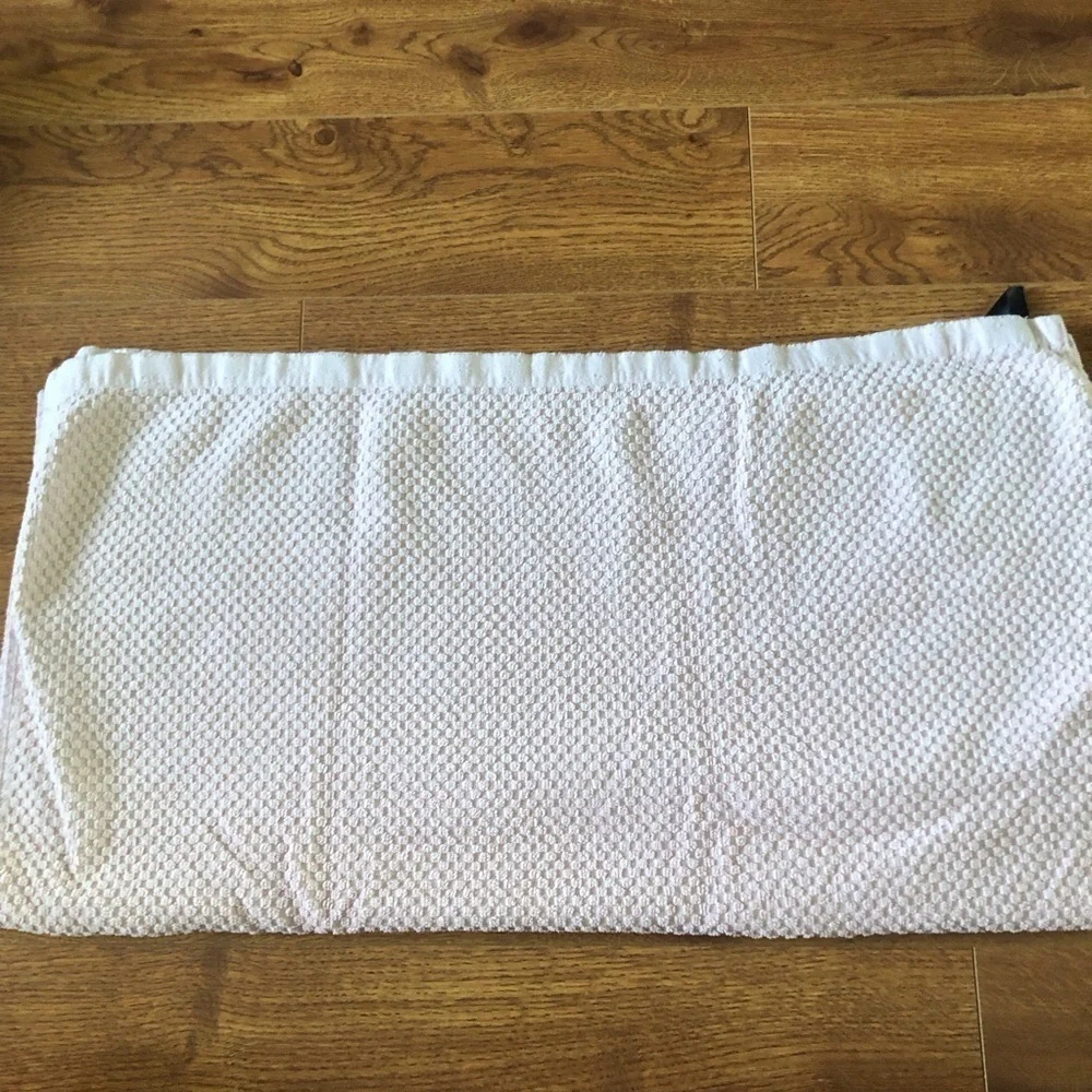 cotton pink textures towel